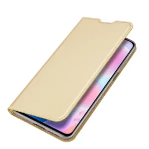 DUX DUCIS Skin Pro knjižni usnjeni ovitek za Xiaomi Redmi K40 / Poco F3, zlato #137275