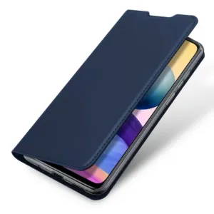 Dux Ducis Skin Pro knjižni kožené ovitek za Xiaomi Redmi Note 10 5G / Poco M3 Pro, modra #137286