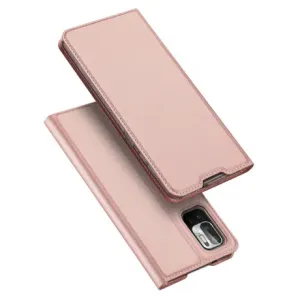 Dux Ducis Skin Pro knjižni kožené ovitek za Xiaomi Redmi Note 10 5G / Poco M3 Pro, roza #137287