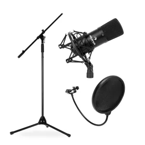 Electronic-Star Nastavite mikrofon, stojalo, mikrofon in pop filter