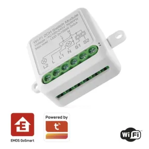 GoSmart stikalni modul IP-2102SW, Wi-Fi, 2-kanalni