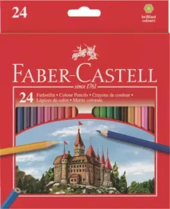 Barvice Castell set - 24 barv (Faber Castell - Barvice)