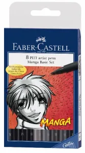 Flomastri Art Pen PITT Manga set (Faber Castell - Art Pen PITT)