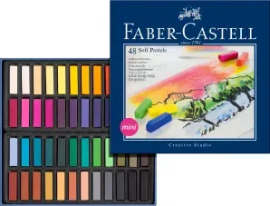 Suhi pasteli Gofa - set 48 barv mini (Faber Castell - Suhi)