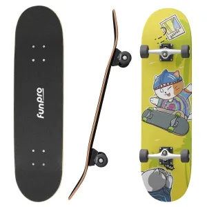 Fun pro Skate 21 Skateboard Small za otroke Maple Wood Cool Designs #4781