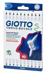 Flomasterji GIOTTO Turbo Dobble / 10 barv (kreativni pribor)