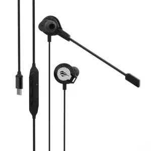 Havit GE05 gaming slušalke USB-C, črna #138176
