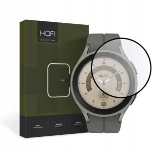 HOFI Hybrid zaščitno steklo za Samsung Galaxy Watch 5 Pro 45mm, črna