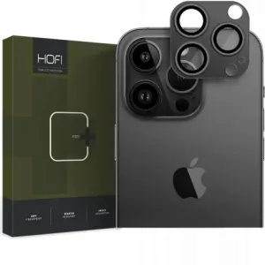 HOFI Fullcam Pro+ zaščitno steklo za kamero za iPhone 15 Pro / 15 Pro Max, črna