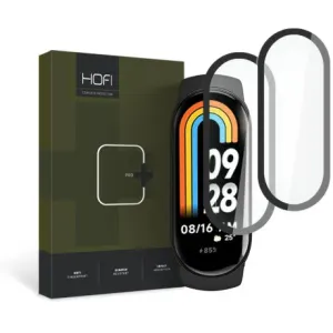 HOFI Hybrid 2x zaščitno steklo za Xiaomi Smart Band 8, črna