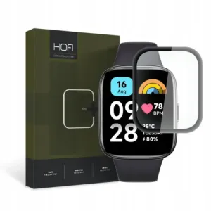 HOFI Hybrid zaščitno steklo za Xiaomi Redmi Watch 3 Active, črna