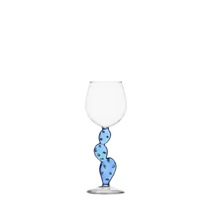 Kozarec za vino kaktus modre barve - Ichendorf