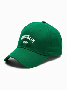 Moderna zelena kapa s šiltom Brooklyn H150