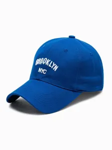 Modna modra kapa s šiltom Brooklyn H150 #161915