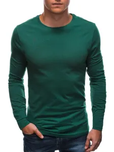 Temno zelena bombažna majica EM-0103