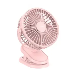 Joyroom Clip Fan namizni ventilator, roza #140669