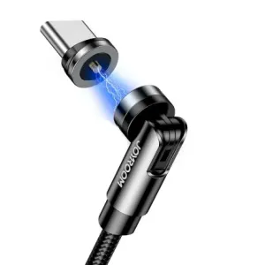 Joyroom magnetický kabel USB / USB-C 2.4A 1.2m, črna #140835