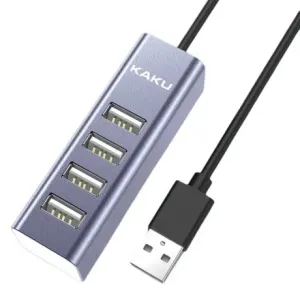 KAKU KSC-383 4x USB HUB adapter, siva #140984