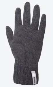 Pleteni Merino rokavice Kama R102 111 temno siva