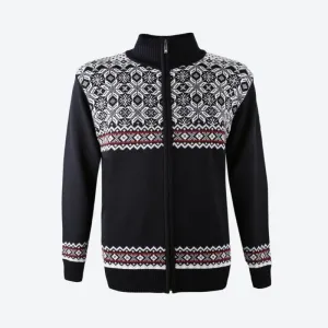 Merino pulover Kama 4096 110 črna