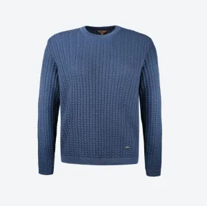Merino pulover Kama 5040 107 svetlo modra