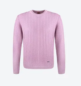 Merino pulover Kama 5040 114 roza
