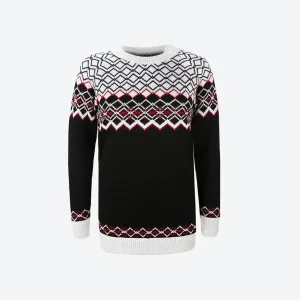 Merino pulover Kama 5045 110 črn