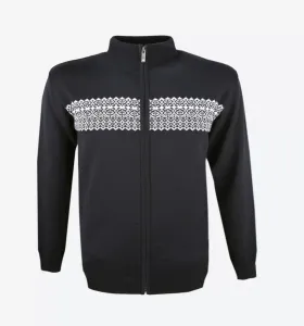 Merino pulover Kama črna 4108 110
