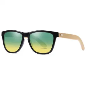 KDEAM Cortland 7 sončna očala, Green / Yellow #137717