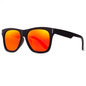 KDEAM Eastpoint 1 sončna očala, Black / Red #137857