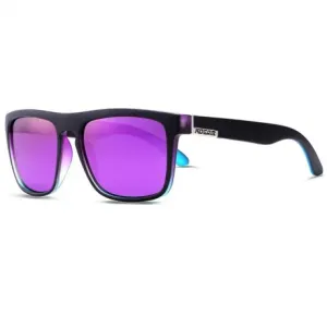 KDEAM Sunbury 3 sončna očala, Black & Purple / Purple