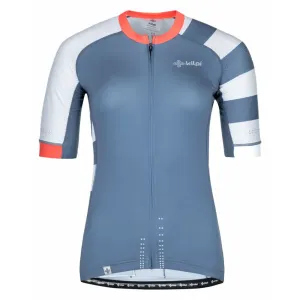 Žensko kolesarjenje majica Kilpi WILD-W modra