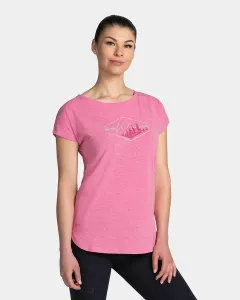 Ženska bombažna majica Kilpi NELLIM-W roza