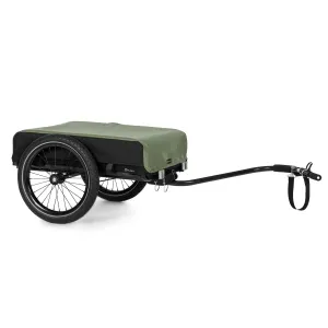 KLARFIT Companion, prikolica, 40kg /50 litrov, prikolica za kolesa, ročna prikolica , črna barva #123158