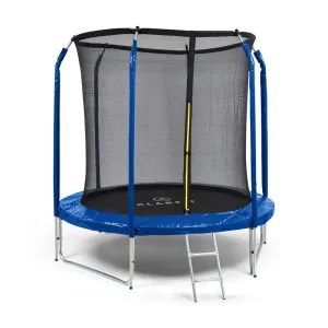 KLARFIT Jumpstarter, trampolin, Ø 2,5 m, mreža 120 kg maks., skakalna površina Ø 195 cm #2527