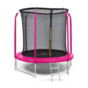 KLARFIT Jumpstarter, trampolin, Ø 2,5 m, mreža 120 kg maks., skakalna površina Ø 195 cm #3764