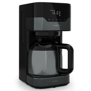 Klarstein Arabica, aparat za kavo, 800 W, upravljanje na dotik, 12 skodelic, 1,2 l