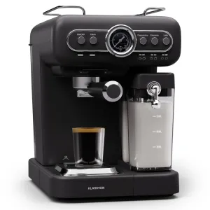 Klarstein Espressionata Evo, vzvodni aparat za kavo, 1350 W, 19 bar, 1,2 l, 2 skodelici