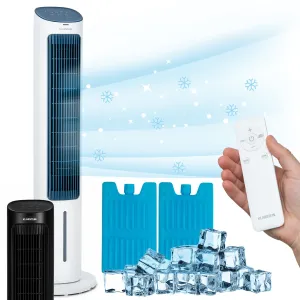 Klarstein Mistral, hladilnik zraka 5 v 1, ventilator, vlažilec zraka, ionizator, 360 m³/h, daljinski upravljalnik #128830