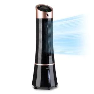 Klarstein Skyscraper Ice Smart, 4-v-1, Ohlajevalnik zraka in ventilator, WiFi, 210m³/h, daljinsko upravljanje #5137
