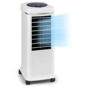 Klarstein Windspiel, hladilnik zraka, 100 W, 12 urni časovnik, daljinski upravljalnik, bela barva
