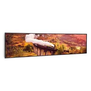 Klarstein Wonderwall Air Art Smart, infrardeč grelnik, vlak, 120 x 30 cm, 350 W #172814