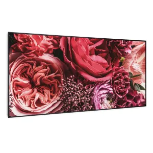 Klarstein Wonderwall Air Art Smart, infrardeč grelnik, cvet, 120 x 60 cm, 700 W #153745