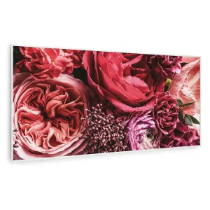 Klarstein Wonderwall Air Art Smart, infrardeč grelnik, cvet, 120 x 60 cm, 700 W #153746