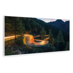 Klarstein Wonderwall Air Art Smart, infrardeč grelnik, gorska pot, 120 x 60 cm, 700 W #3802
