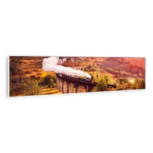 Klarstein Wonderwall Air Art Smart, infrardeč grelnik, vlak, 120 x 30 cm, 350 W