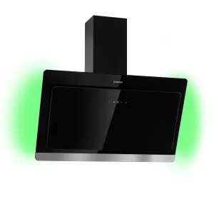 Klarstein Aurora 90 Smart, kuhinjska napa, 550 m³/h, 90 cm, dimniška napa, osvetlitev, razred energijske učinkovitosti A++ #146868