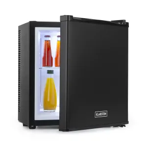 Klarstein Secret Cool, mini hladilnik, mini bar, 13 l, energijski razred G, 0d, črna