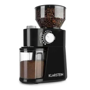 Klarstein Florenz, mlinček za kavo, 200 W, jekleni kamni za mletje, črna