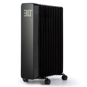 Sanford Smart, oljni radiator, moč 2500 W, tedenski časovnik, zaslon LED, nadzorna plošča na dotik, aplikacija Klarstein #5381